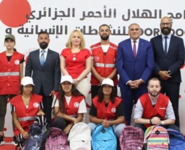 Ooredoo et le Croissant Rouge Algérien offrent des fournitures scolaires
