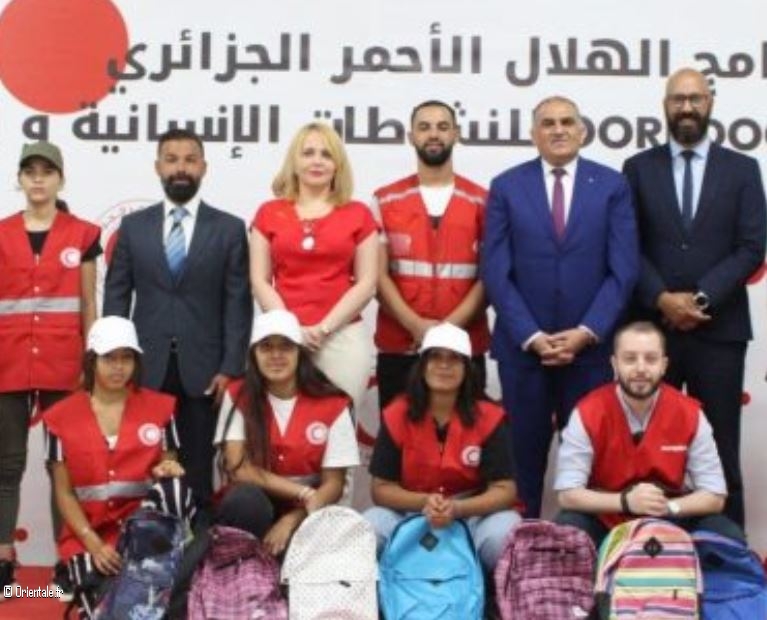 Ooredoo et le Croissant Rouge Algrien offrent des fournitures scolaires