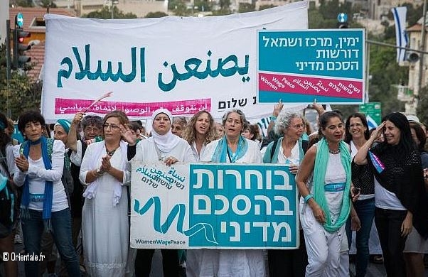 La marche des femmes pour la paix