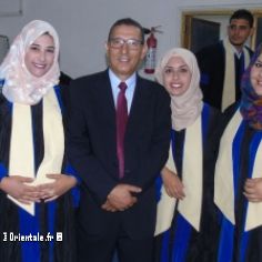 Remise des diplmes  Badji Mokhtar Annaba, Algrie, juin 2016