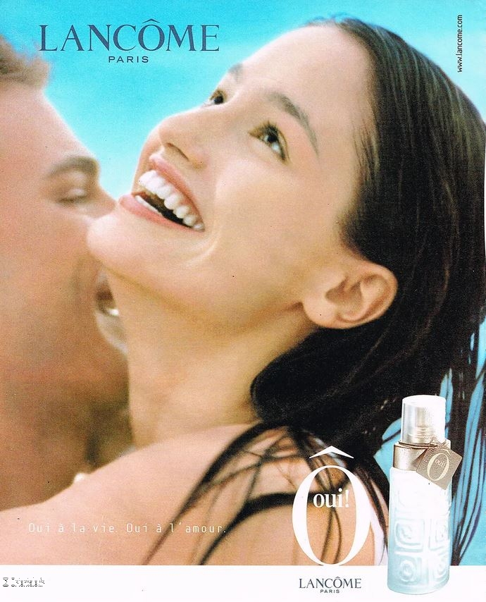 Publicité Parfum Lancôme, an 2000