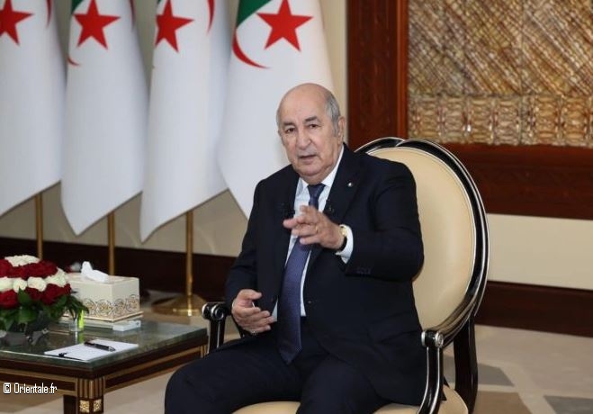 Le président Tebboune en 2023 Le président Tebboune en 2023