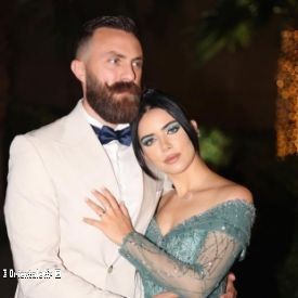 Azza Zaarour et son mari