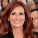 Les cheveux auburn de Julia Roberts