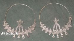 Boucles d'oreilles chaouies du 19ème siècle