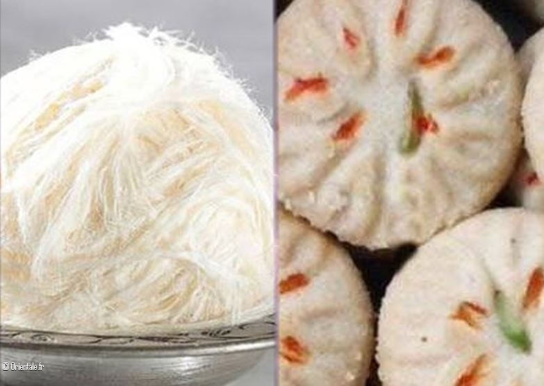 Le pashmak yazdi et les biscuits sucrs de Borujerd