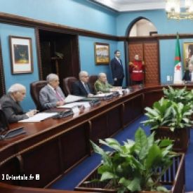 Le pr�sident alg�rien a r�uni des acteurs politiques au sujet de l'anticipation des �lections