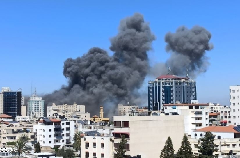 Bombardements israéliens sur Homs, 11.2024 Bombardements israéliens sur Homs, 11.2024