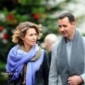Asma et Bachar Al-Assad en 2012
