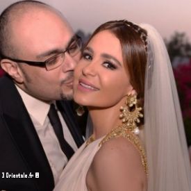 Walid Mustafa ( gauche) et Carole Samaha ( droite)